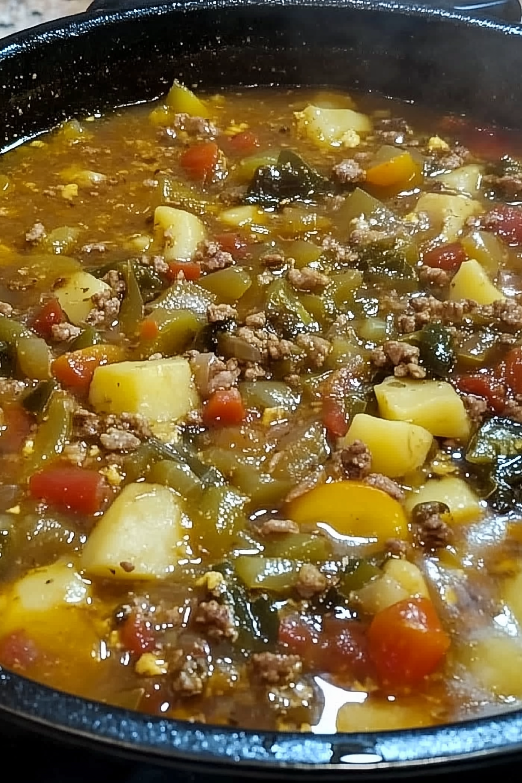 The BEST New Mexican Green Chile Stew: Pork & Slow Cooker